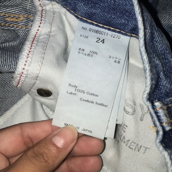 MOUSSY MV Leola Cropped Straight destroyed Jeans - Picture 13 of 15